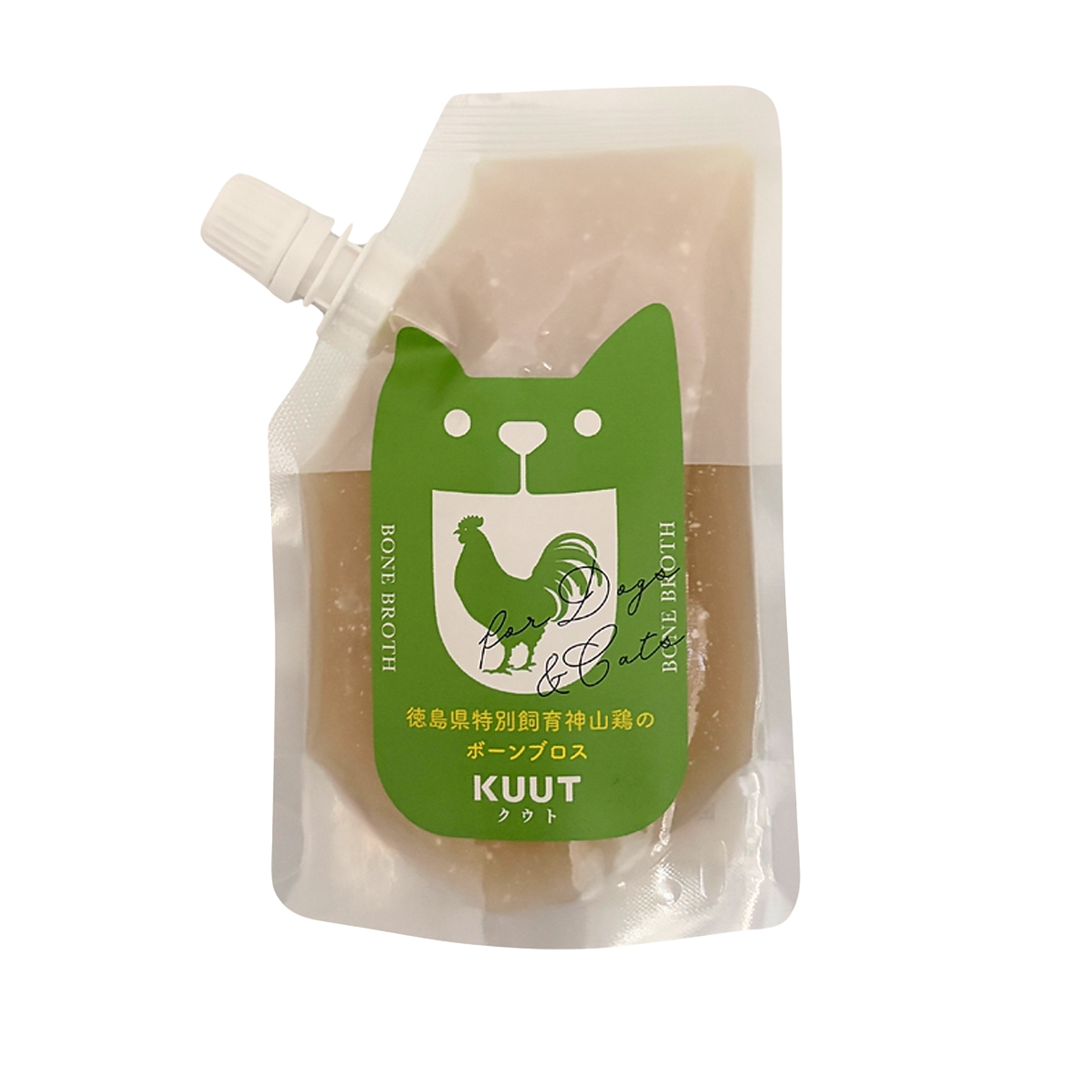 KUUT for Dog and Cat クウト 徳島県 特別飼育 神山鶏のボーンブロス