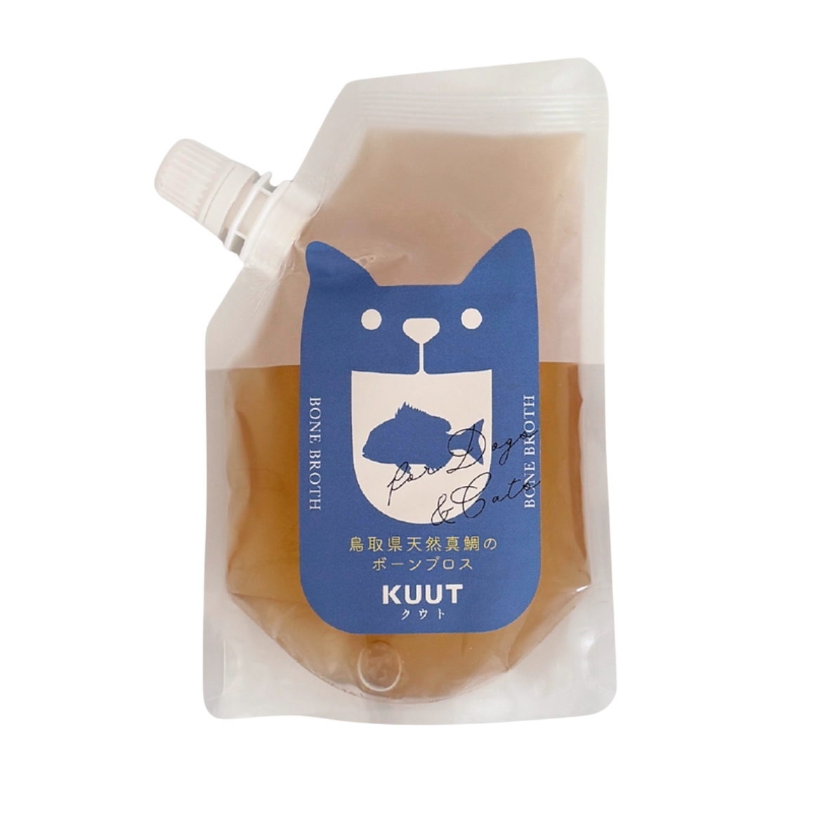 KUUT for Dog and Cat クウト 鳥取県 天然真鯛のボーンブロス