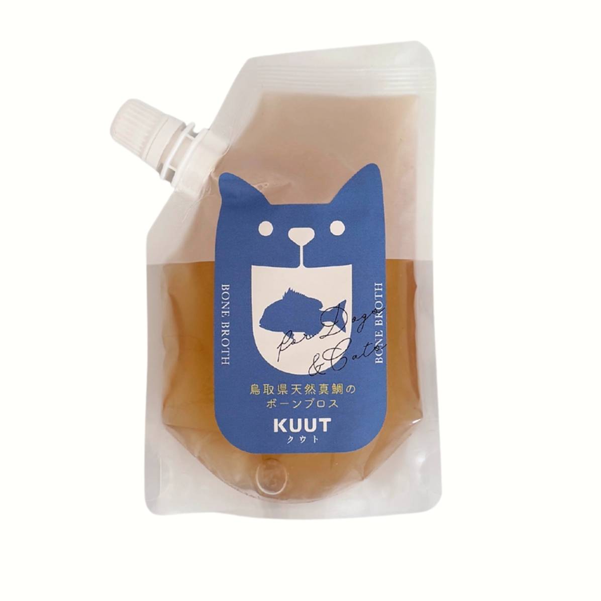 KUUT for Dog and Cat クウト 鳥取県 天然真鯛のボーンブロス