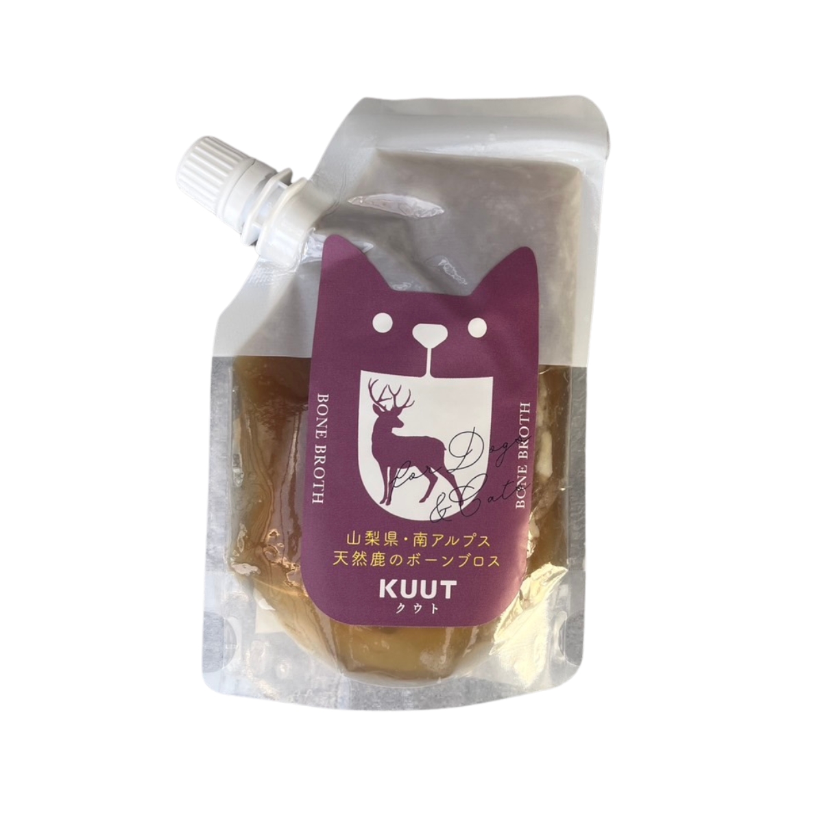 KUUT for Dog and Cat クウト 山梨県 南アルプス天然鹿のボーンブロス