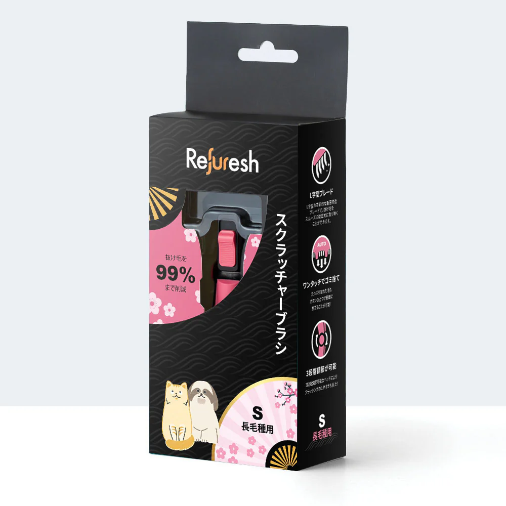 Refuresh リファーレッシュ スクラッチャーブラシ 長毛用