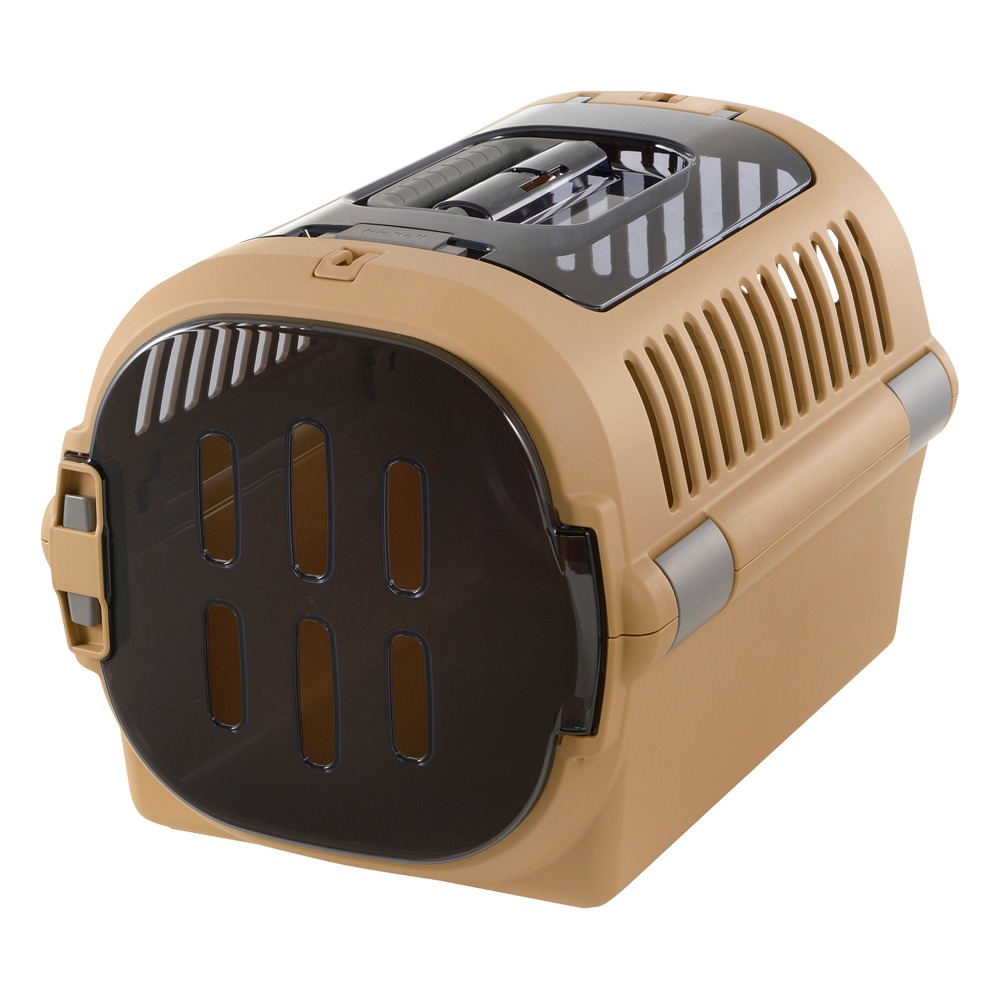 キャンピングキャリーファイン ダブルドア ブラウン