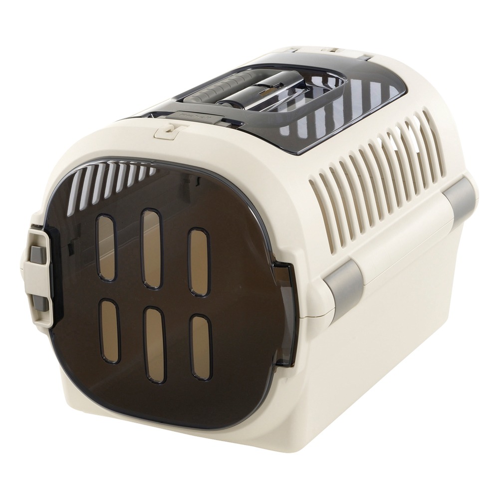 キャンピングキャリーファイン ダブルドア アイボリー