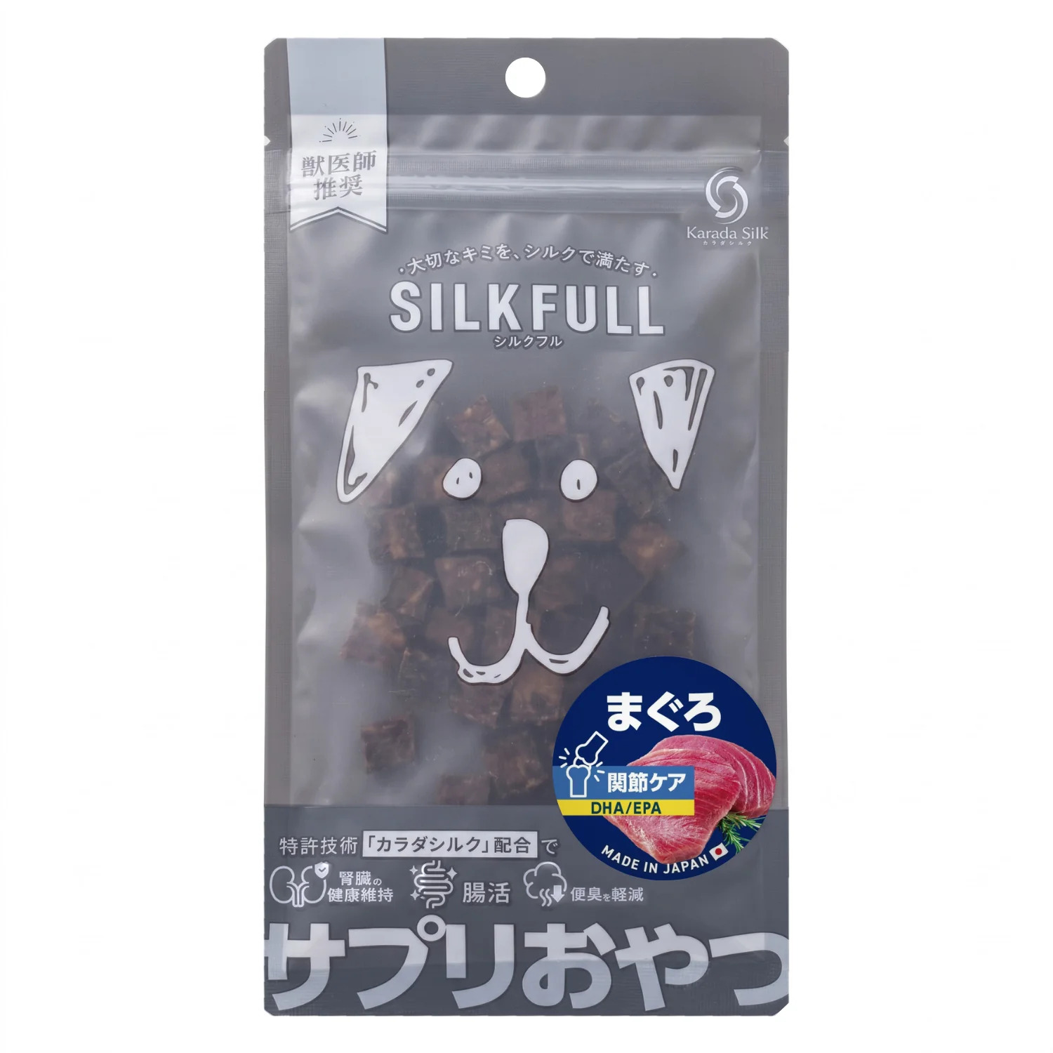 SILKFULL ひとくちサプリおやつ 関節ケア まぐろ