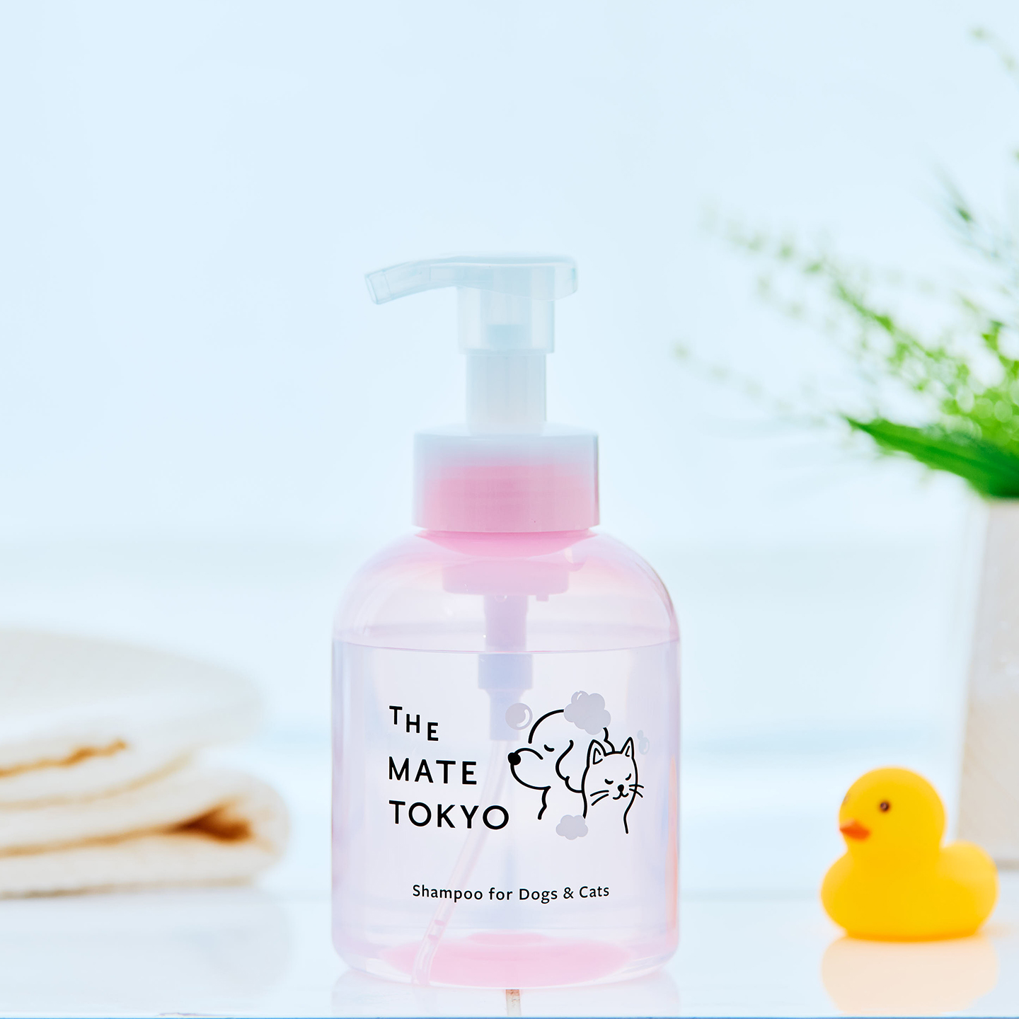 THE MATE TOKYO スキンケアシャンプー（泡タイプ・無香料）｜犬猫用・獣医師トリマー監修