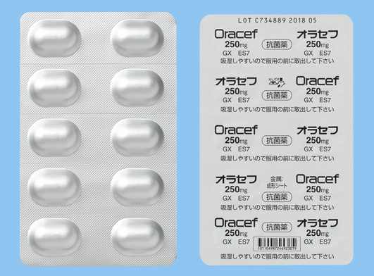 オラセフ錠250mg