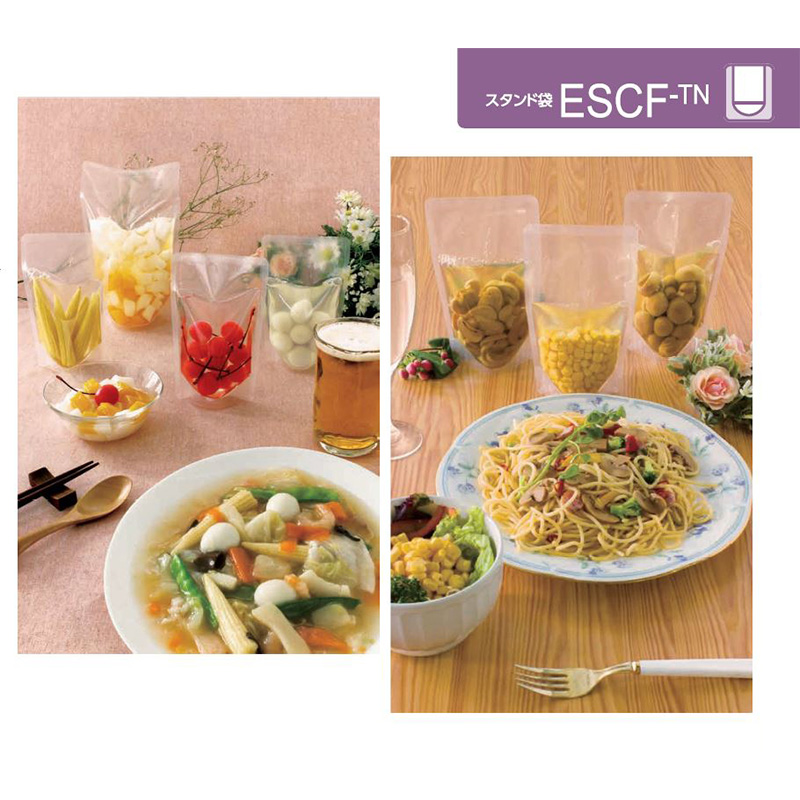 ESCF-TN｜レトルト・ガスバリア性／スタンド袋／カウパック