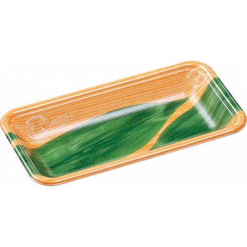 FLB-A エコ木目葉らん｜耐寒性・トレー・エコトレー・耐塩ビラップ性・耐熱温度80℃／PSP／Aシリーズ／エフピコ