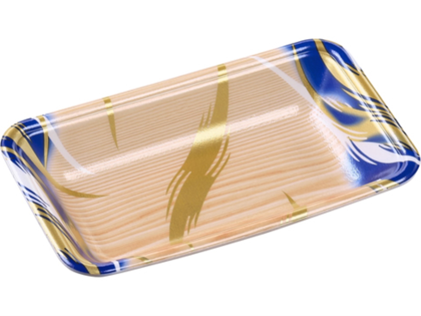 FLB-A 風紋木目青｜耐寒性・トレー・エコトレー・耐塩ビラップ性・耐熱温度80℃／PSP／Aシリーズ／エフピコ