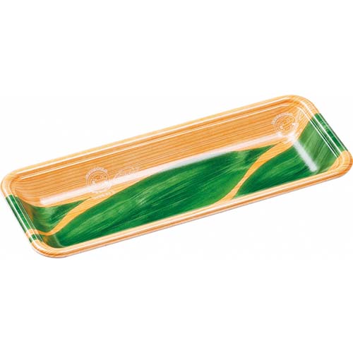 FLB-Y エコ木目葉らん｜耐寒性・トレー・エコトレー・耐塩ビラップ性・耐熱温度80℃／PSP／Yシリーズ／エフピコ