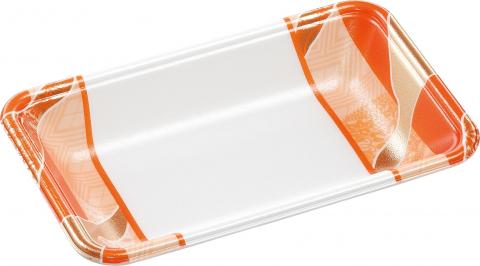 FLB-Y 鮮彩オレンジ｜耐寒性・トレー・エコトレー・耐塩ビラップ性・耐熱温度80℃／PSP／Yシリーズ／エフピコ