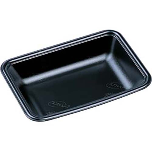 FLB-O エコ黒｜耐寒性・トレー・エコトレー・耐塩ビラップ性・耐熱温度80℃／PSP／Oシリーズ／エフピコ