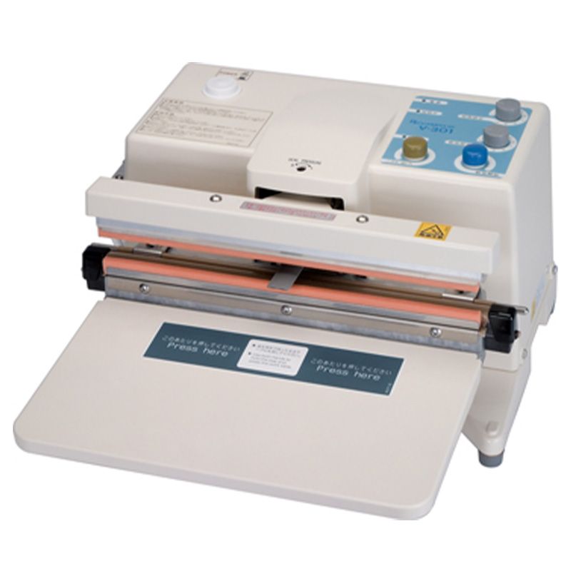 業務用脱気シーラー|脱気シール/手動/工場/製菓・製パン/鮮魚/精肉/和洋菓子/富士インパルス株式会社