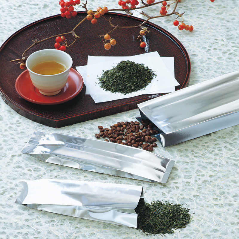 VM規格袋 Aタイプ アルミガゼット袋｜防湿性・保香性・遮光性・脱酸素剤使用可／ガゼット袋／福助工業