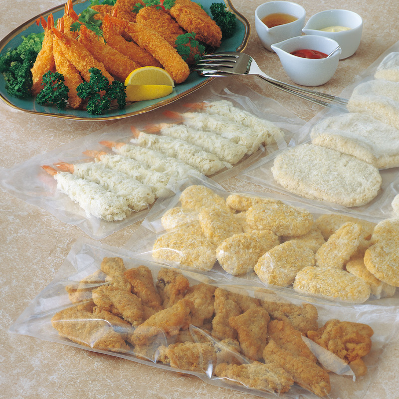 ナイロンポリ Fタイプ｜冷凍・ボイル・真空包装・液体包装／三方袋／福助工業