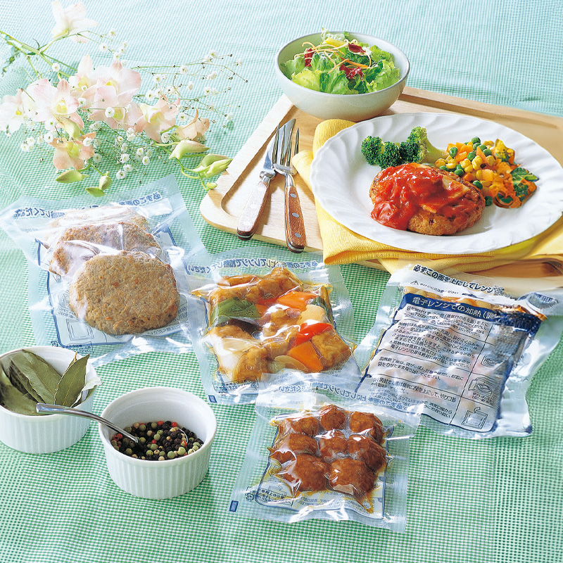 レンジシールFK 耐熱タイプ｜冷蔵・レトルト／電子レンジ対応・三方袋／福助工業