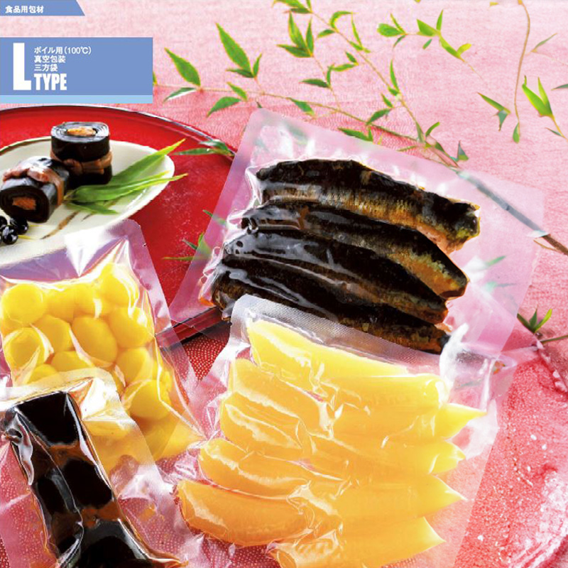 ストロングパック Lタイプ｜ボイル・冷凍・真空包装／三方袋／明和産商