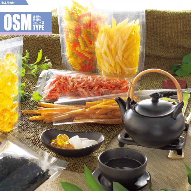 ストロングパック OSMタイプ｜防湿性・透明性／スタンド袋／明和産商