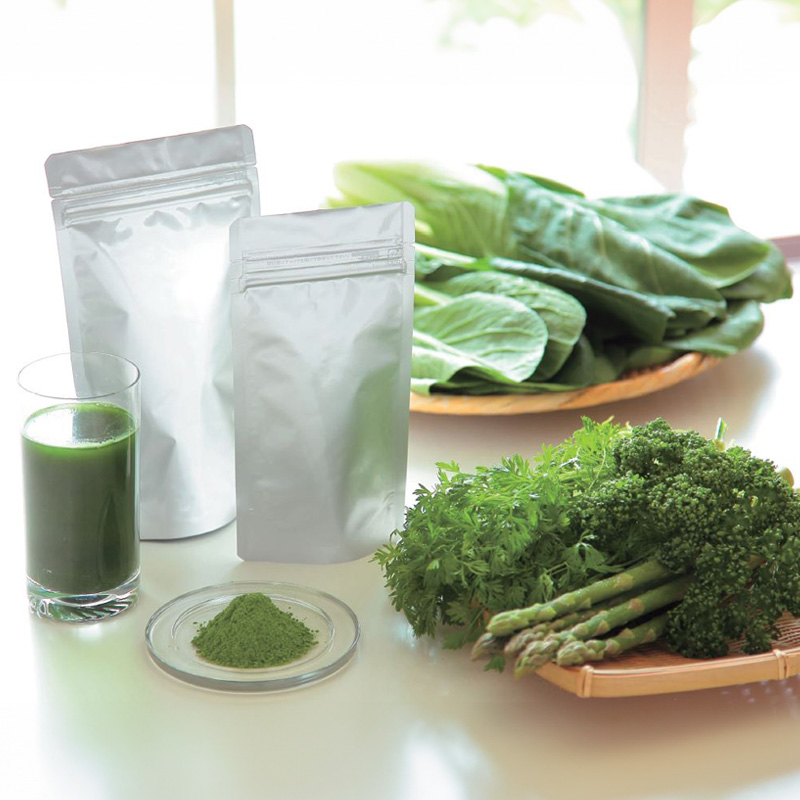 ラミジップ スタンドパック 易カット・ALタイプ(MA)｜脱酸素剤使用可・防湿性・遮光性／易カット性／チャック付／アルミ箔／スタンド袋／セイニチ