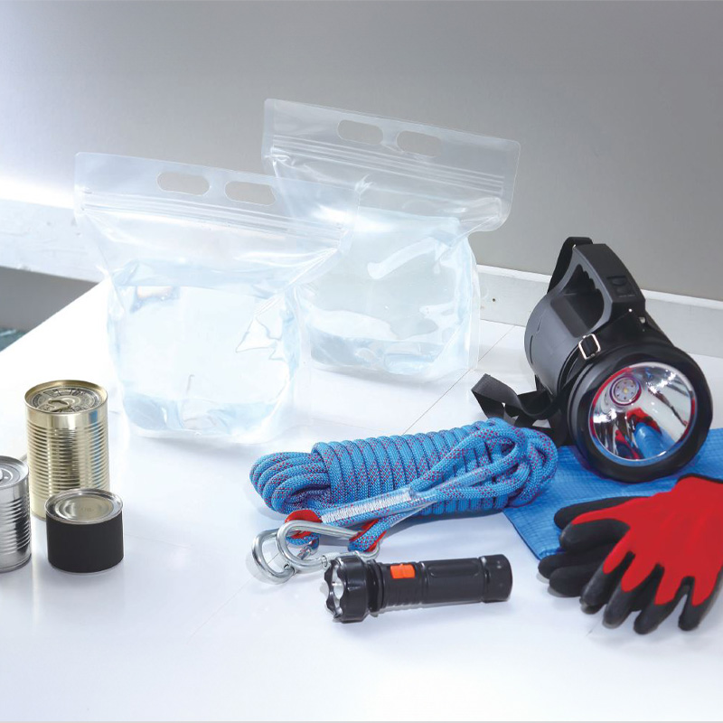 ラミジップ ウォータバッグ(水袋)タイプ｜冷凍／手さげ穴付／チャック付／スタンド袋／セイニチ