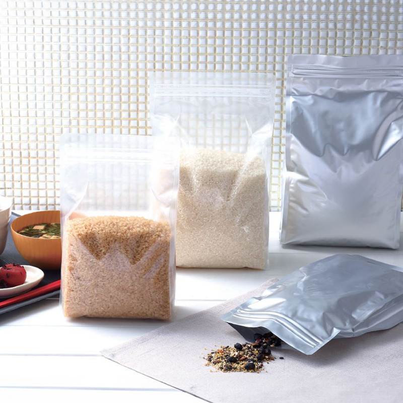 ラミジップ ワイドボックス NY(WB)・AL（WBAL）タイプ｜冷凍（WBのみ）・脱酸素剤使用可・防湿性・遮光性（WBALのみ）／チャック付／アルミ箔（WBAL）／ガゼット袋／セイニチ