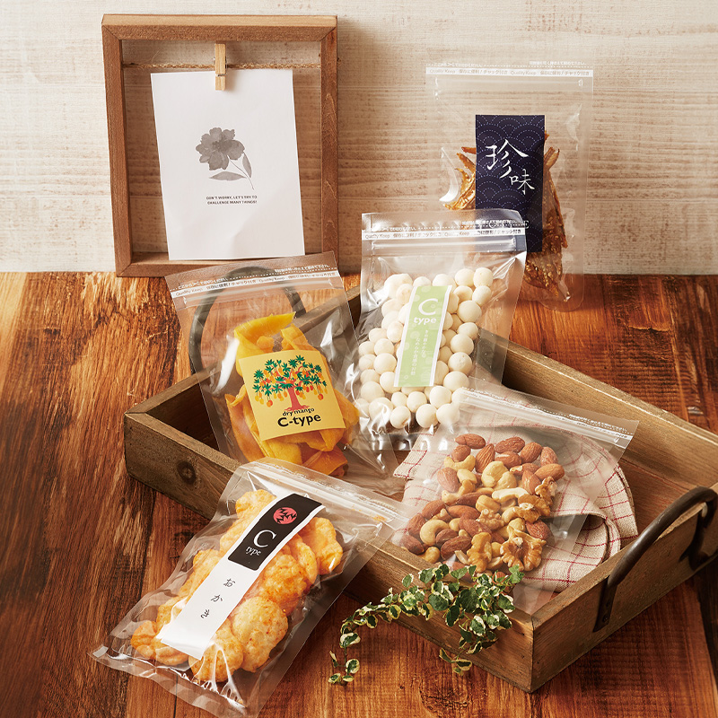 Cタイプ｜防湿性／チャック付／三方袋／ベリーパック