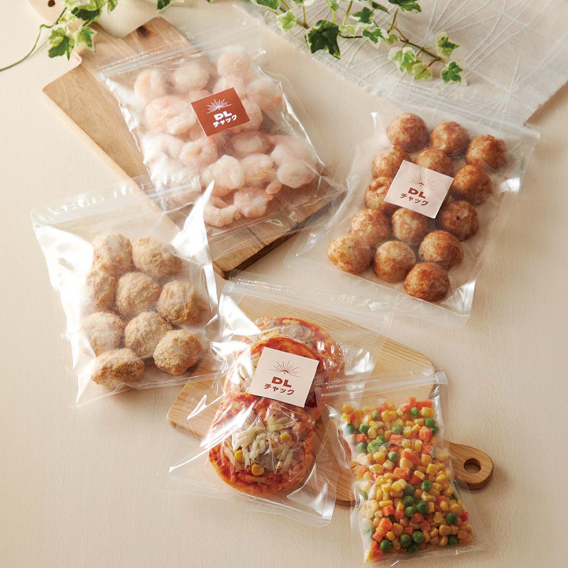 DLチャック｜冷凍・真空包装／チャック付／三方袋／ベリーパック