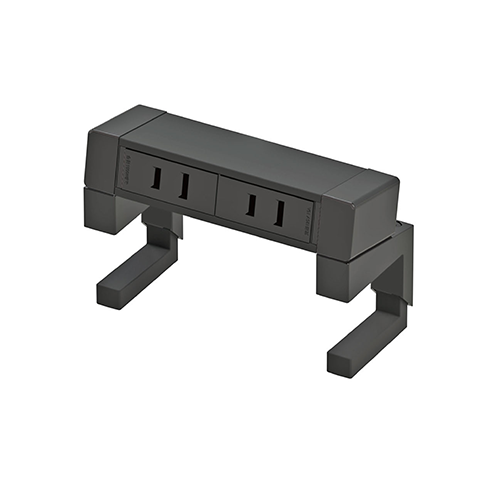 G004 クランプ式コンセント 2口 黒