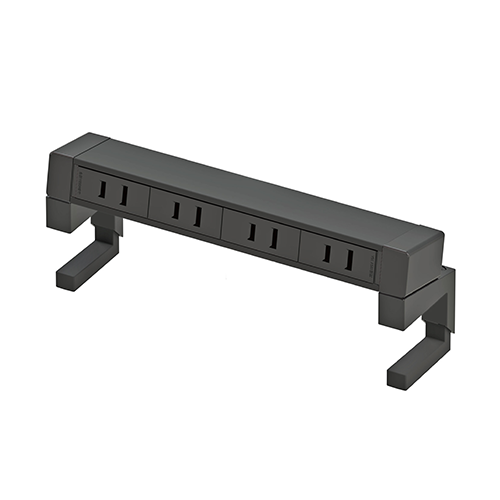 G004 クランプ式コンセント 4口 黒