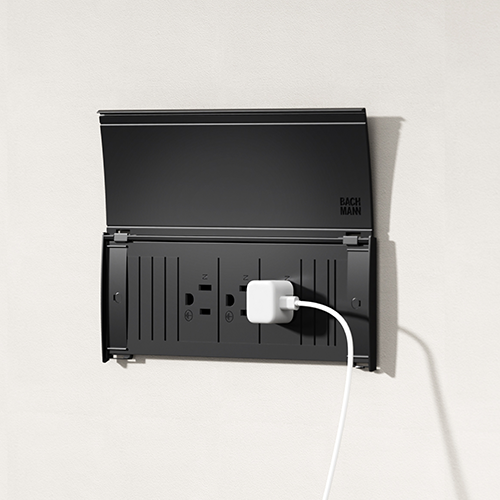 KAPSA 本体アルミ&黒+カバー黒 (BACHMANN社製)