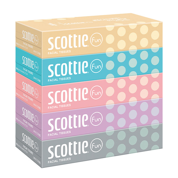 スコッティ ティシュー ファン 120W×5P