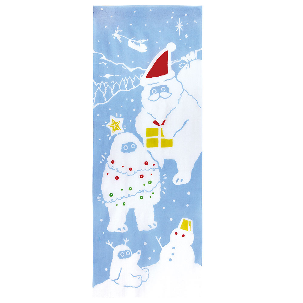 手ぬぐい 和布華 冬模様【クリスマスイエティ】