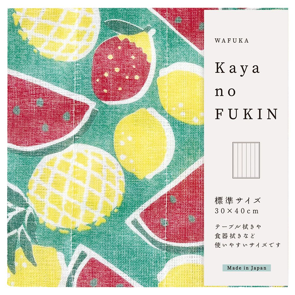 Kaya no FUKIN 標準サイズ 【 サマーフルーツ】