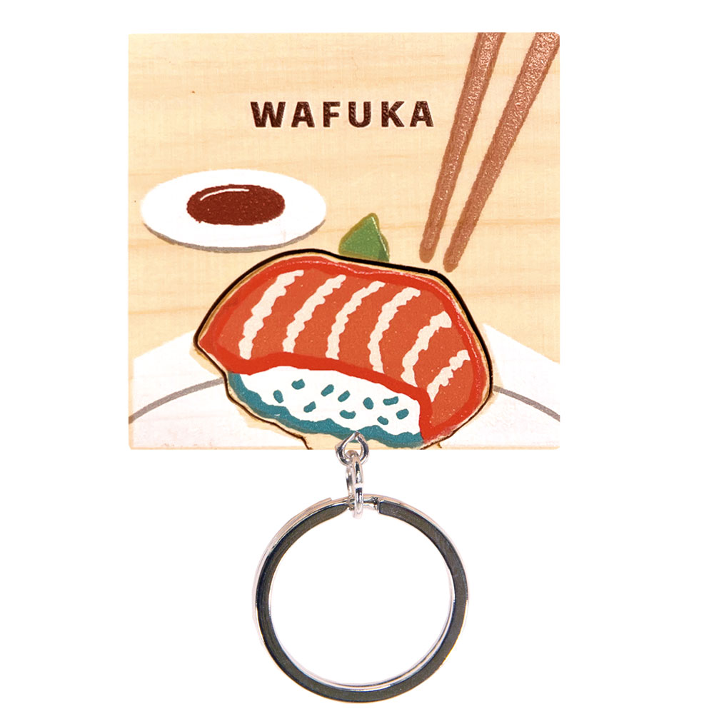 ヒノキキーリング 【寿司】Hinoki Keyring