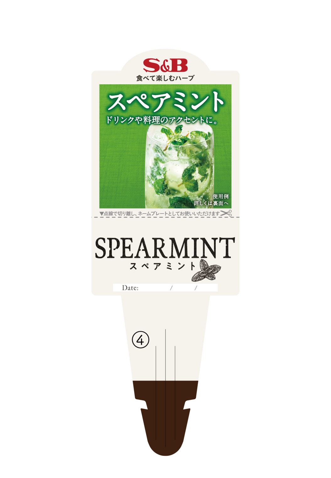 【予約販売】S&B食品  スペアミント 9㎝ポット