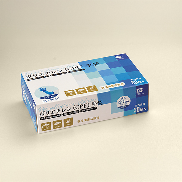 ポリエチレン（CPE）ロング手袋