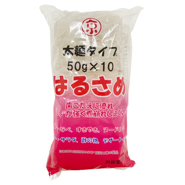 京浜 春雨 太麺タイプ (50g×10)