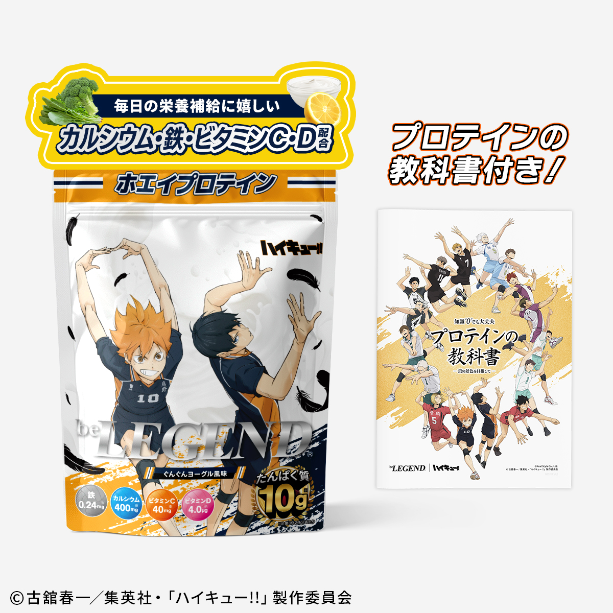 WPC プロテイン ハイキュー!! ぐんぐんヨーグル風味【300g】