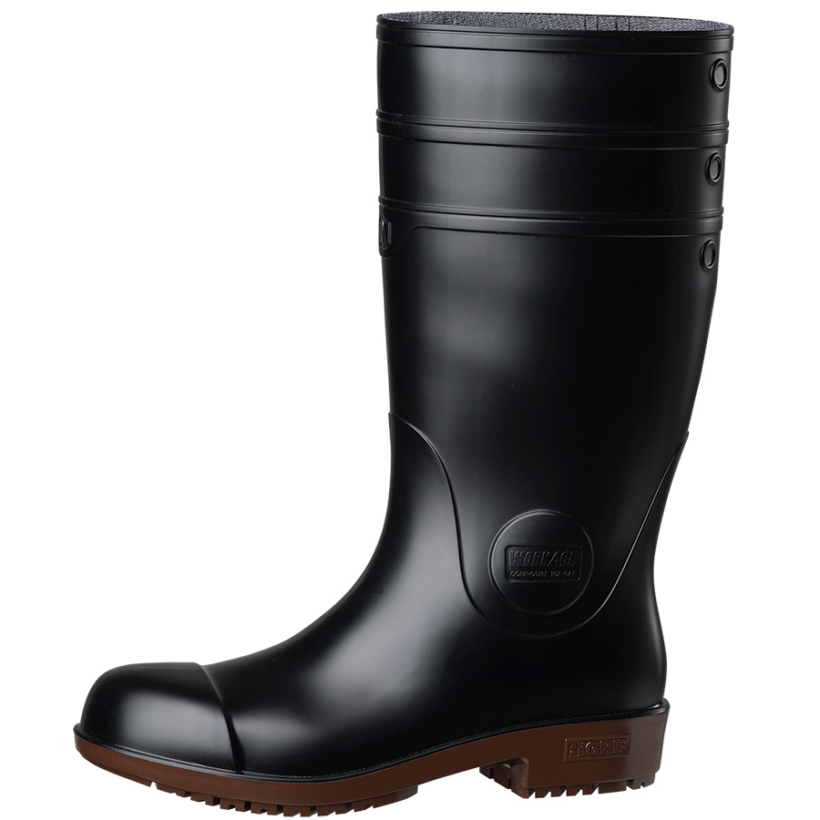 ミドリ安全　超耐滑先芯入り安全長靴　ハイグリップ　NHG1000スーパー　ブラック