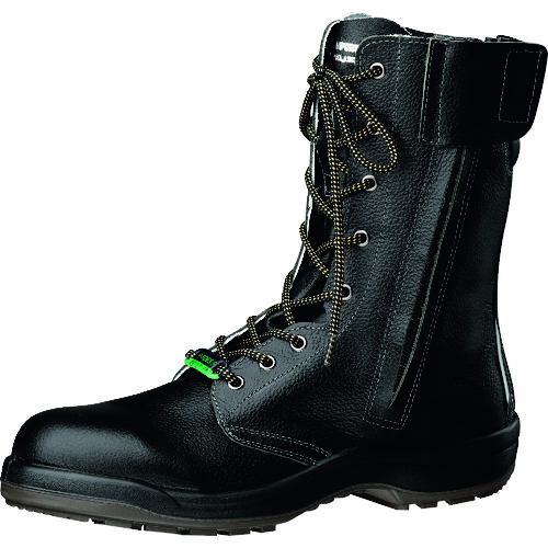 ミドリ安全　小指保護先芯安全靴　プロテクトウズ5　長編上靴　PC230FNオールハトメ静電(旧PCF230FNオールハトメ静電)　ブラック