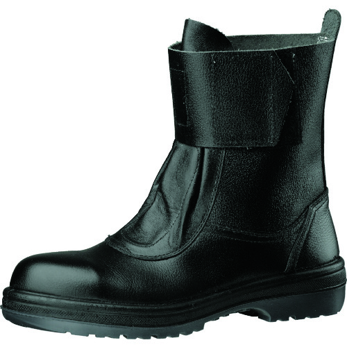 ミドリ安全　新ラバー2層底安全靴　熱場作業用　RT173N　ブラック