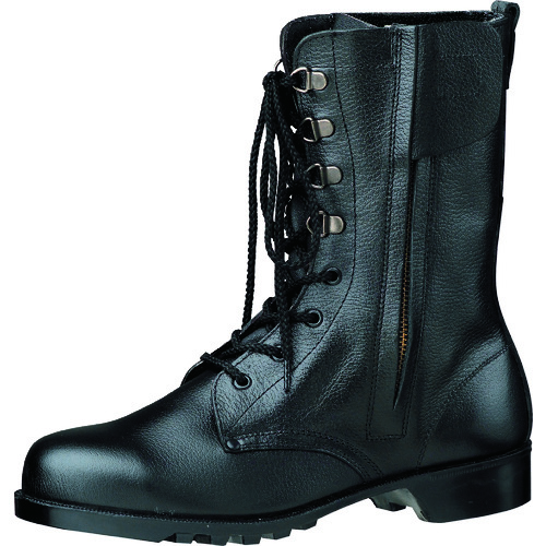 ミドリ安全　ゴム底安全靴　V2133Nチャック　ブラック