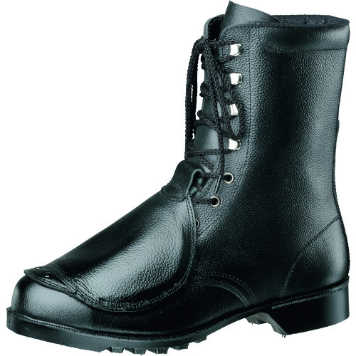 ミドリ安全　甲プロ付きゴム底安全靴　長編上靴　V213N甲プロ　ブラック