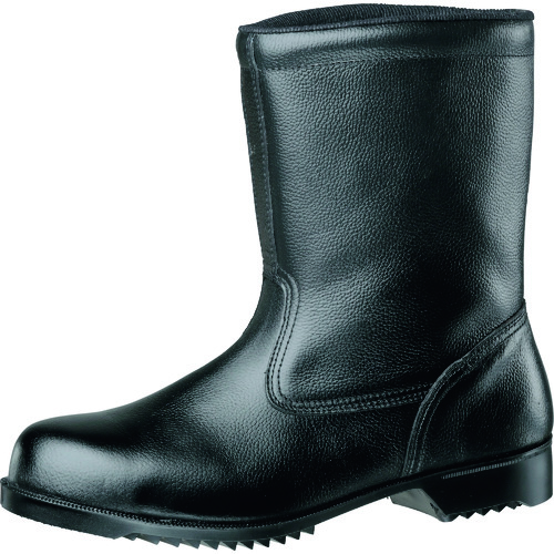 ミドリ安全　ゴム底安全靴　半長靴　V2400N耐滑　ブラック