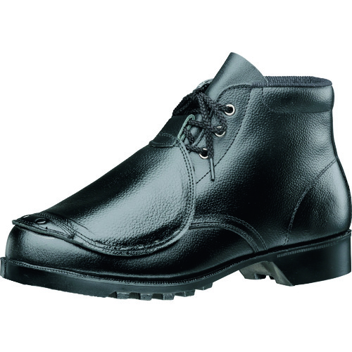 ミドリ安全　甲プロ付きゴム底安全靴　中編上靴　V262N甲プロ　ブラック