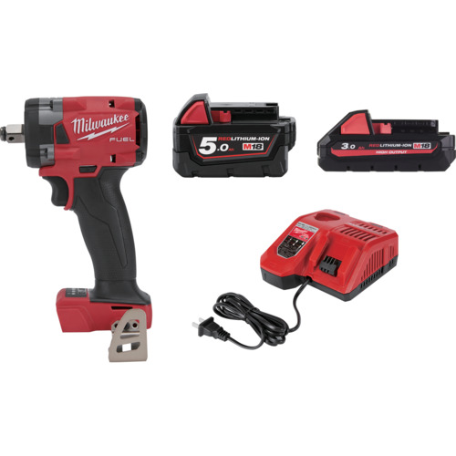 ミルウォーキー　充電インパクトレンチ(18V)+充電池+バッテリーセット