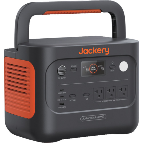 Jackery(ジャクリ)　ポータブル電源　900　(JE-900A)