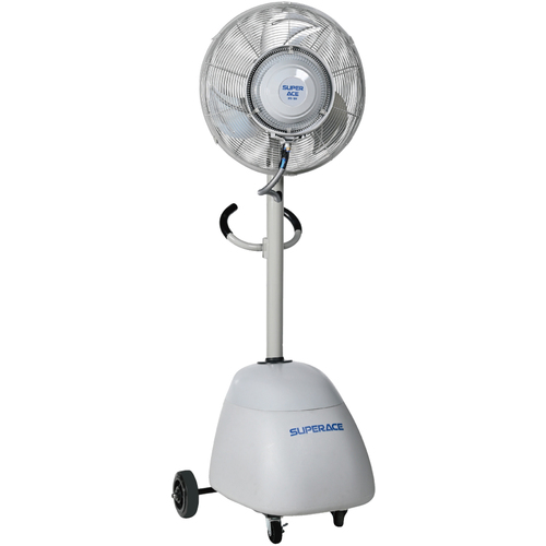 スーパー工業　100Vミスト発生機　簡易移動式ファンタイプ