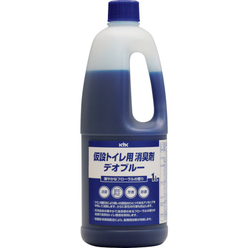 KYK　仮設トイレ用消臭剤デオブルー　1L