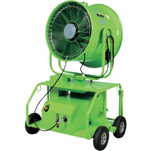 スーパー工業　200Vミスト発生機　移動式ファンタイプ